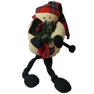 Vintage House Of‎ Lloyd Snowman Country Shelf Center Christmas Holiday 1994